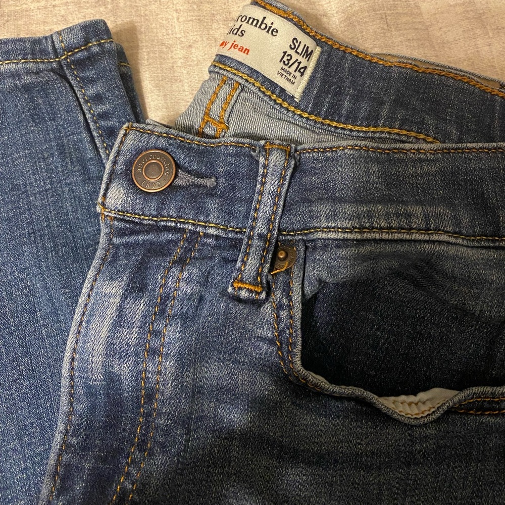 Boys Abercrombie skinny jeans